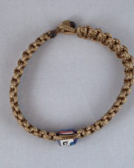 Bracelet marron perle 19cm